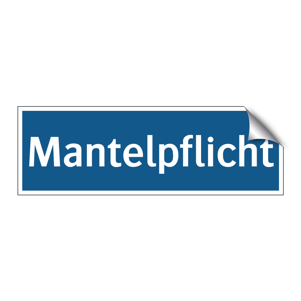 Mantelpflicht