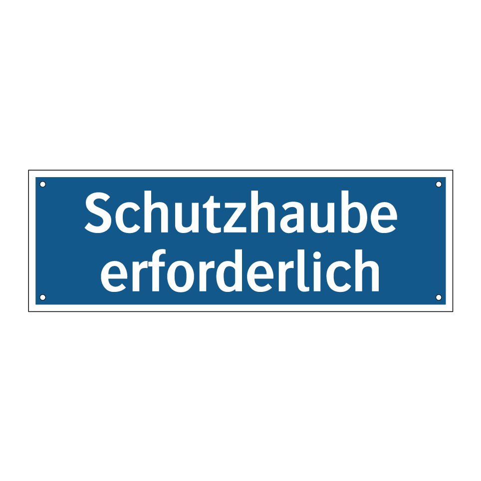 Schutzhaube erforderlich