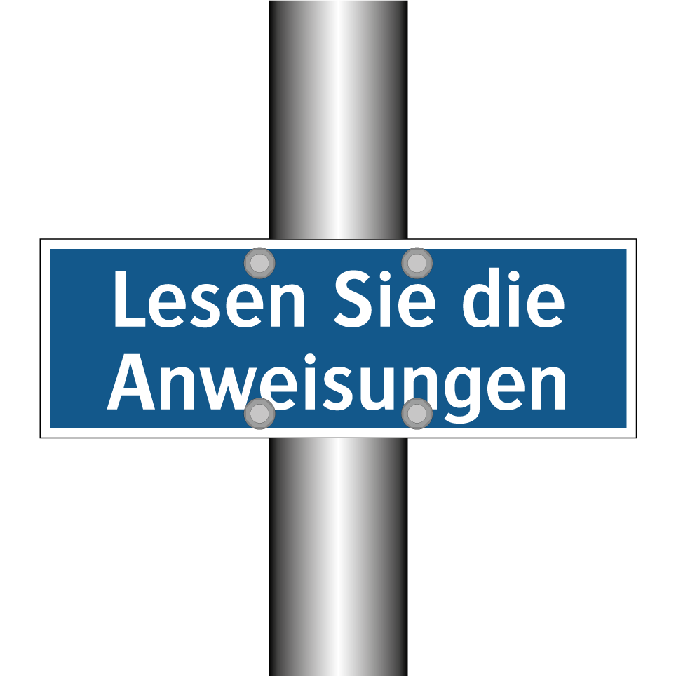 Lesen Sie die Anweisungen