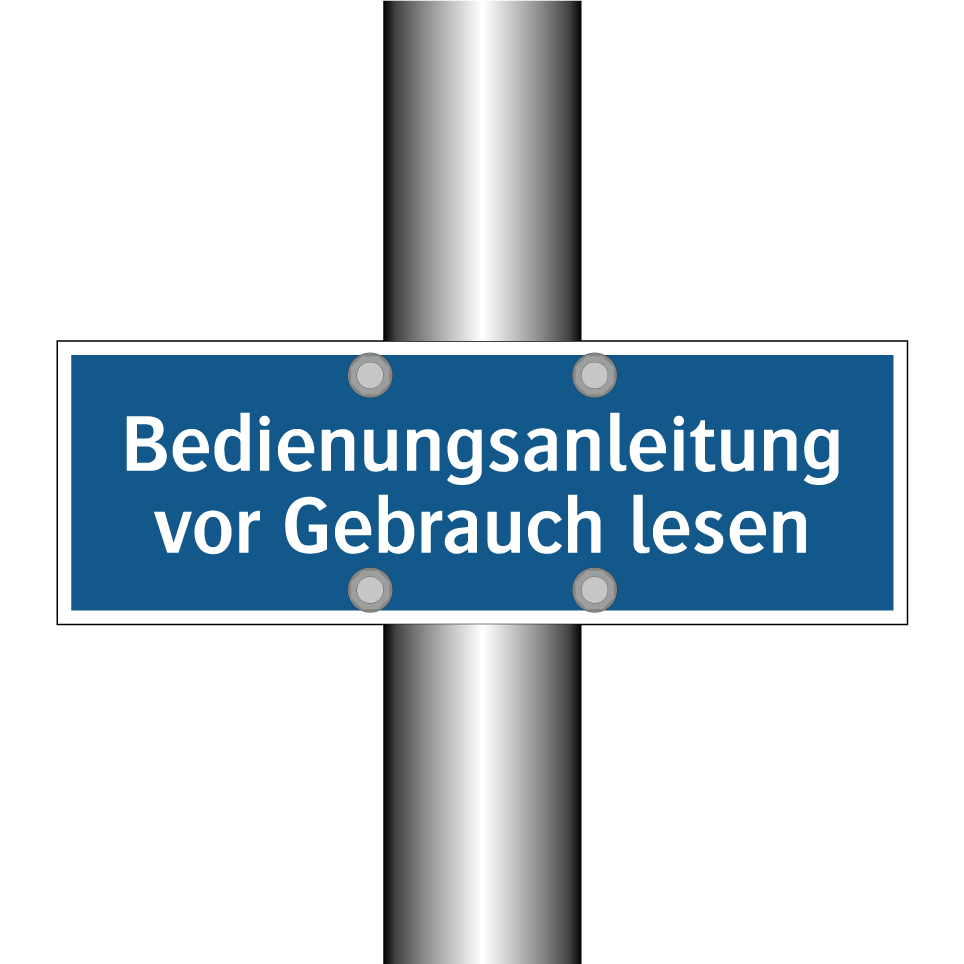 Bedienungsanleitung vor Gebrauch lesen