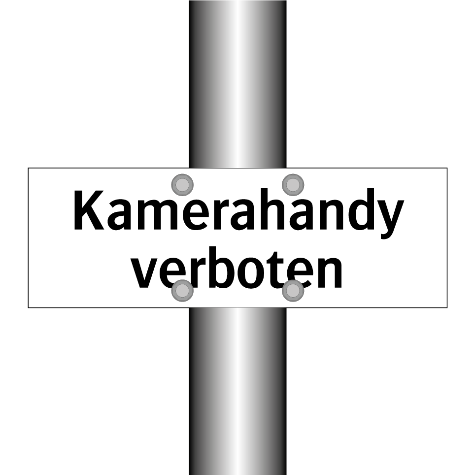 Kamerahandy verboten