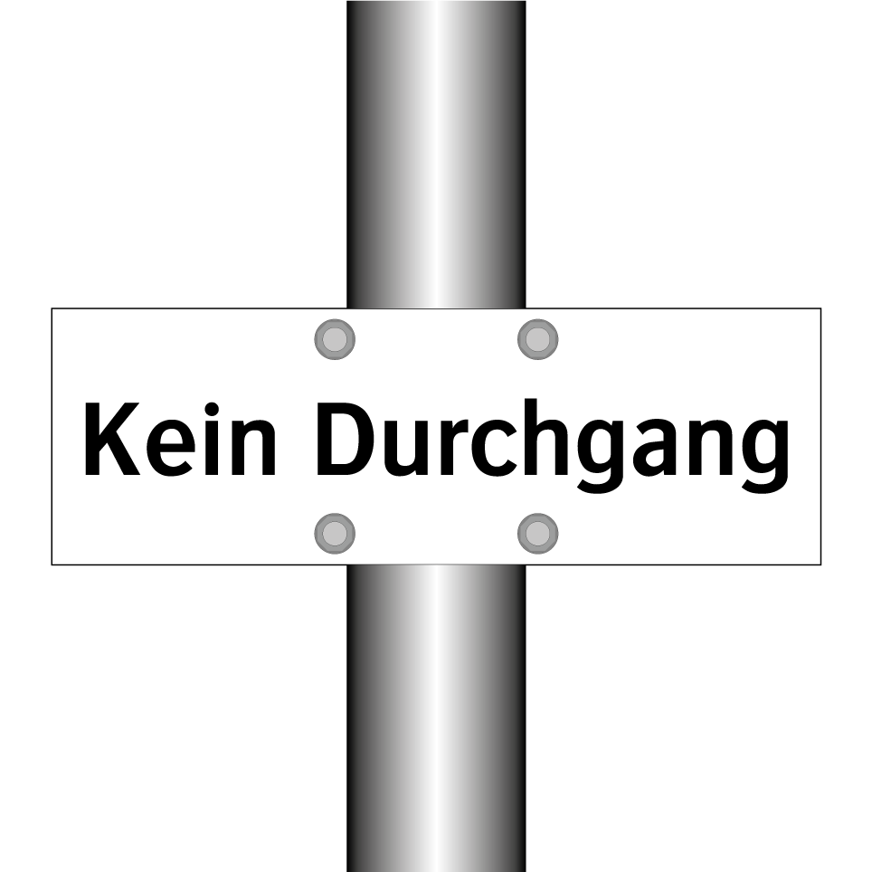 Kein Durchgang