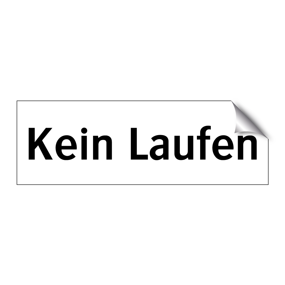 Kein Laufen