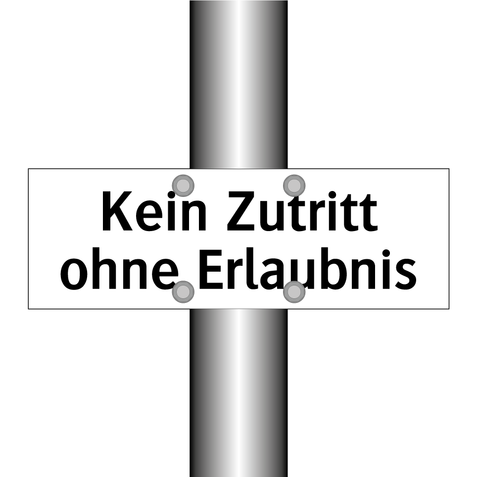Kein Zutritt ohne Erlaubnis