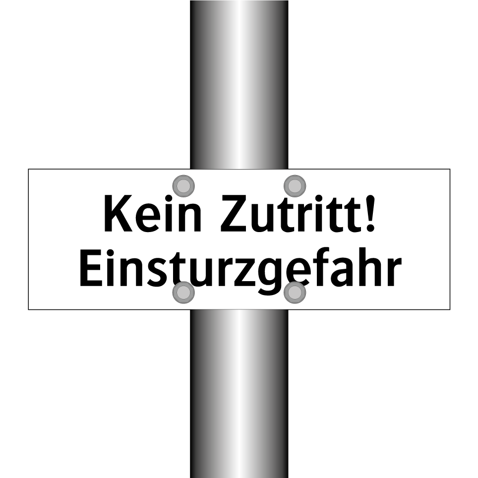 Kein Zutritt! Einsturzgefahr