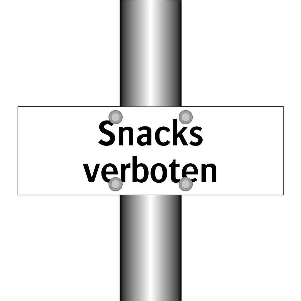 Snacks verboten