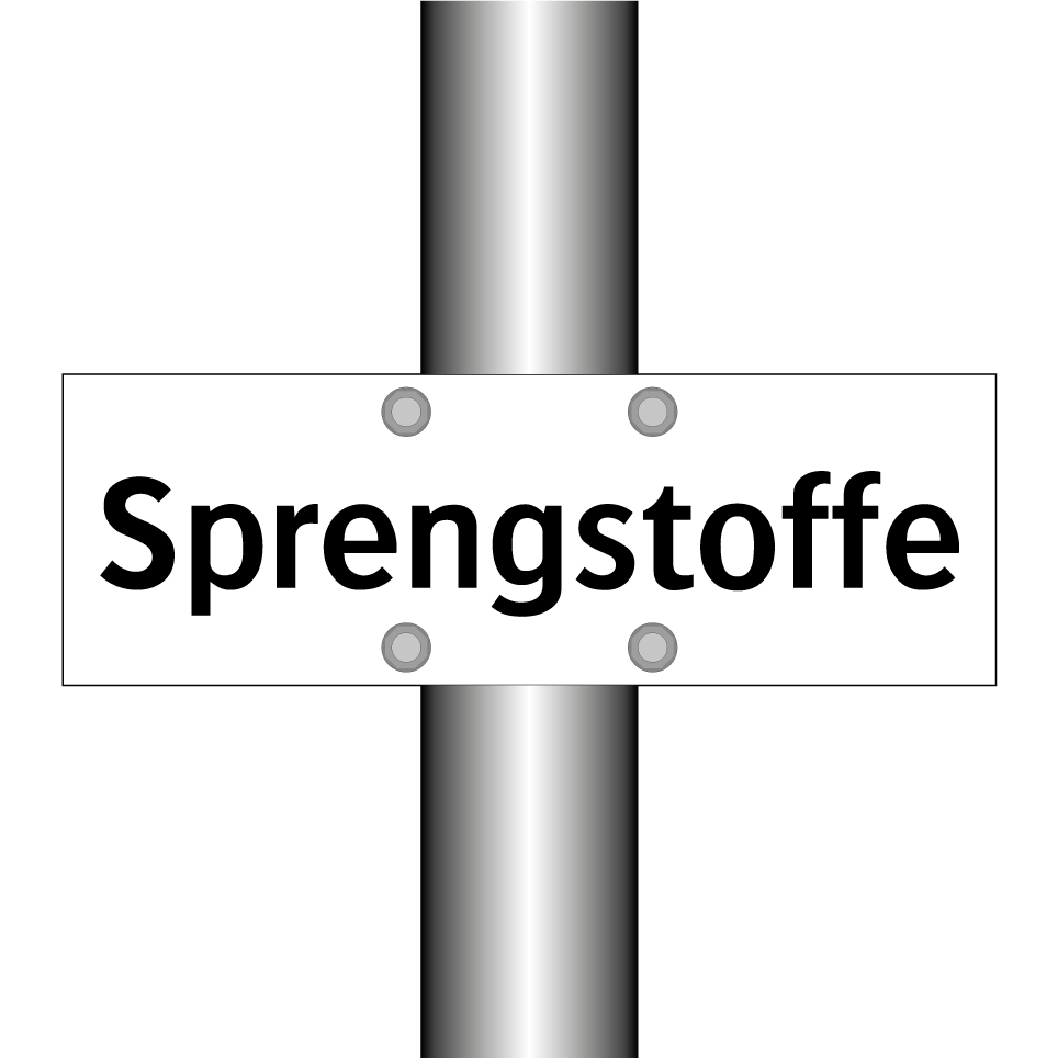 Sprengstoffe