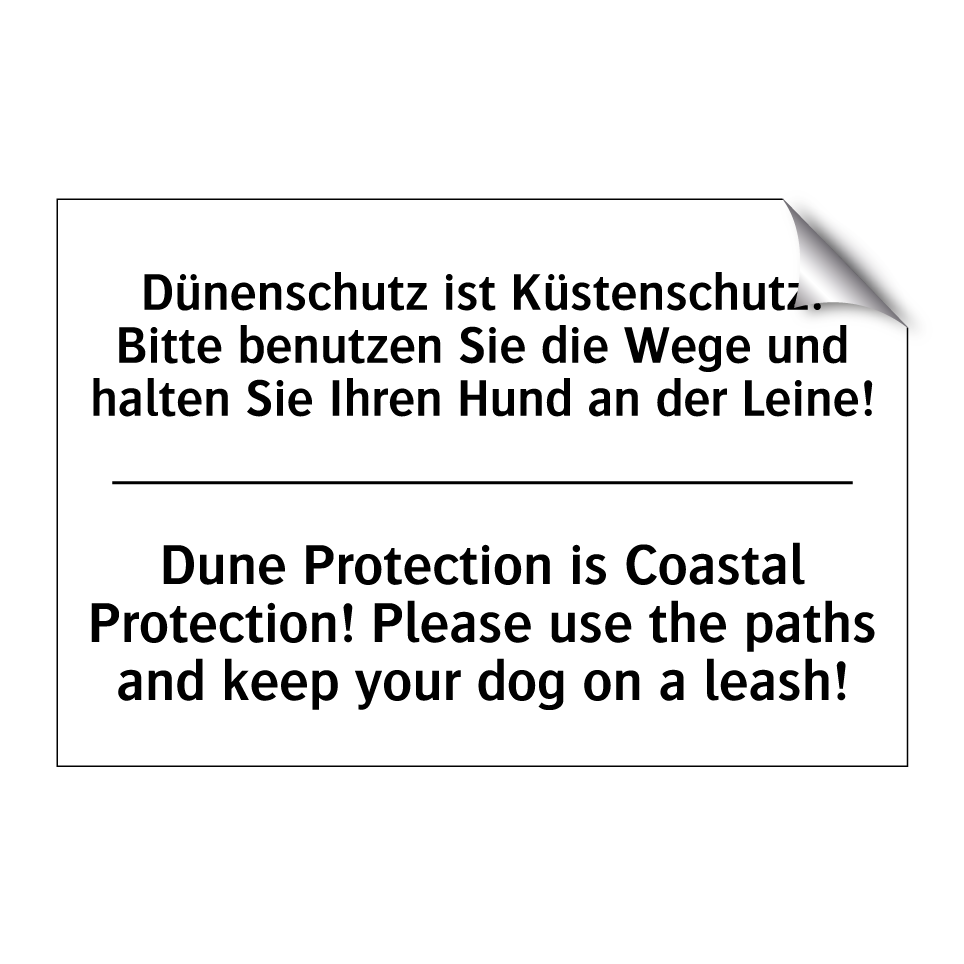 Dünenschutz ist Küstenschutz! /.../ - Dune Protection is Coastal Protection! /.../
