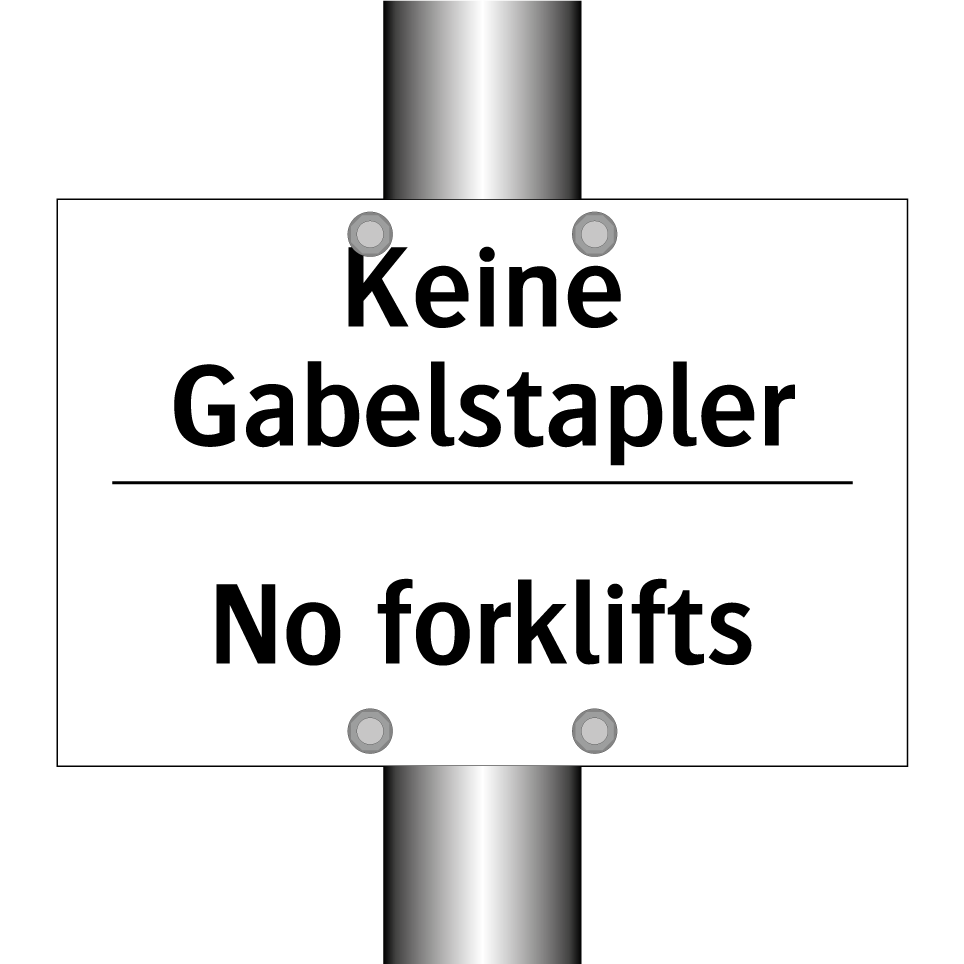 Kein Trinken - No drinking