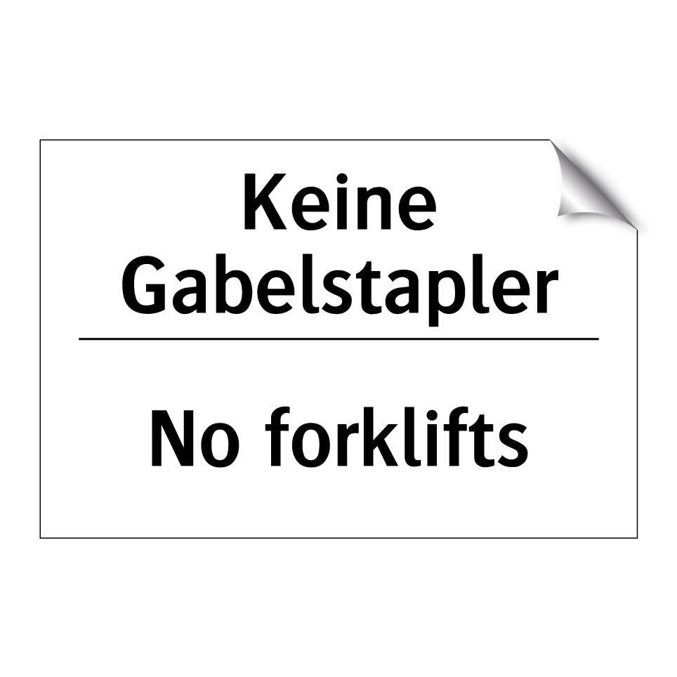 Kein Trinken - No drinking