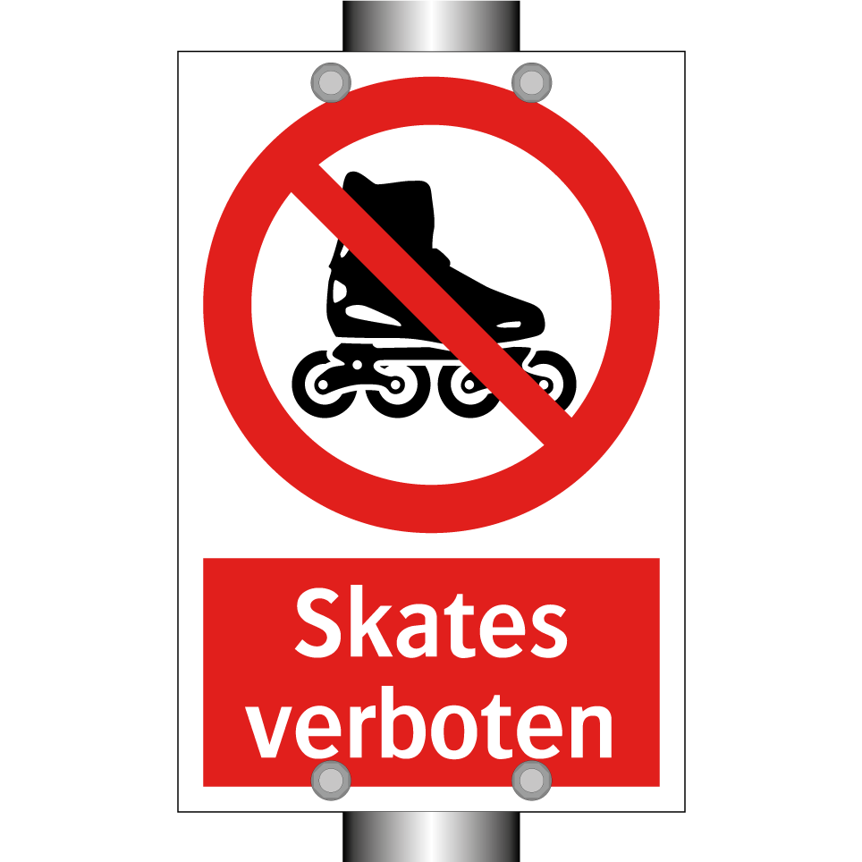 Skates verboten