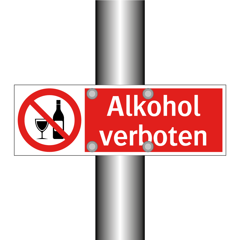 Alkohol verboten