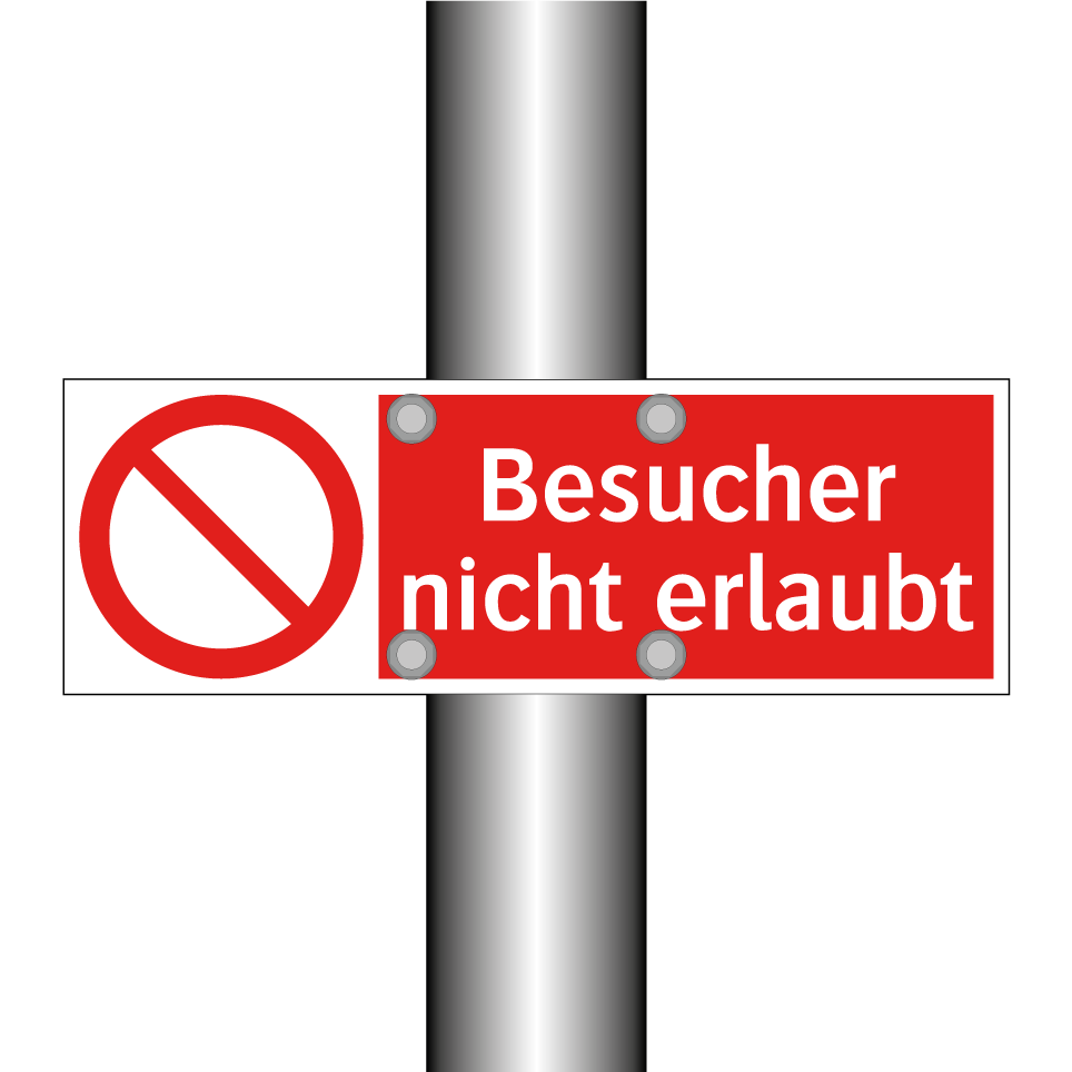 Besucher nicht erlaubt