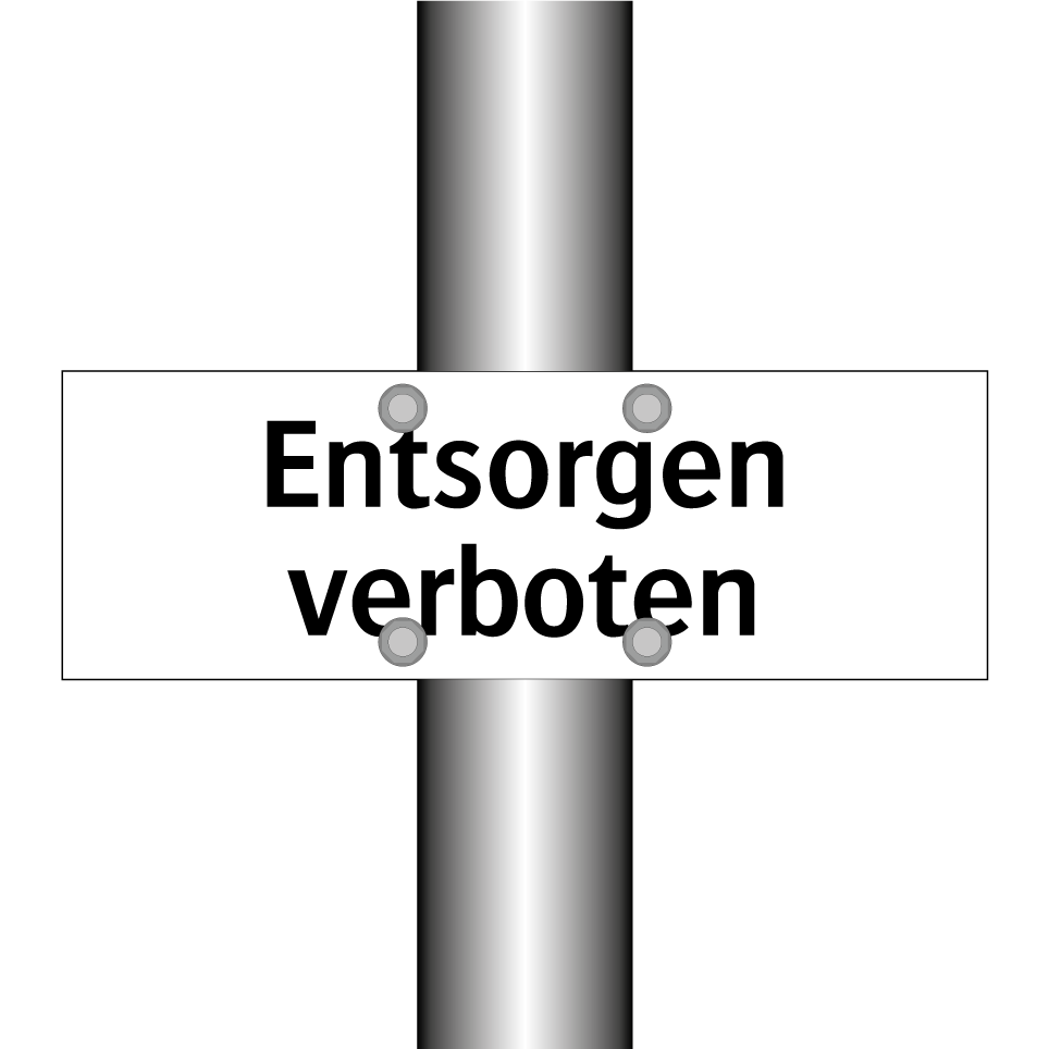 Entsorgen verboten