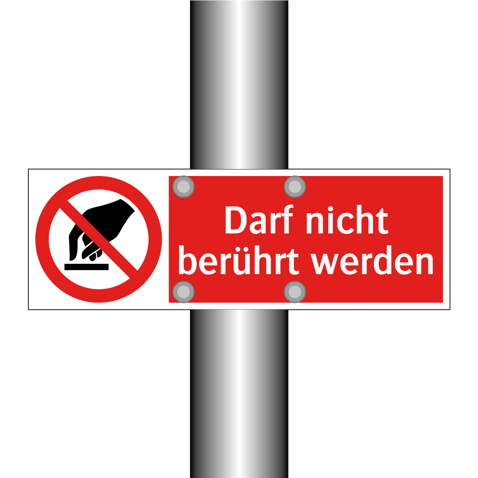 Darf nicht berührt werden