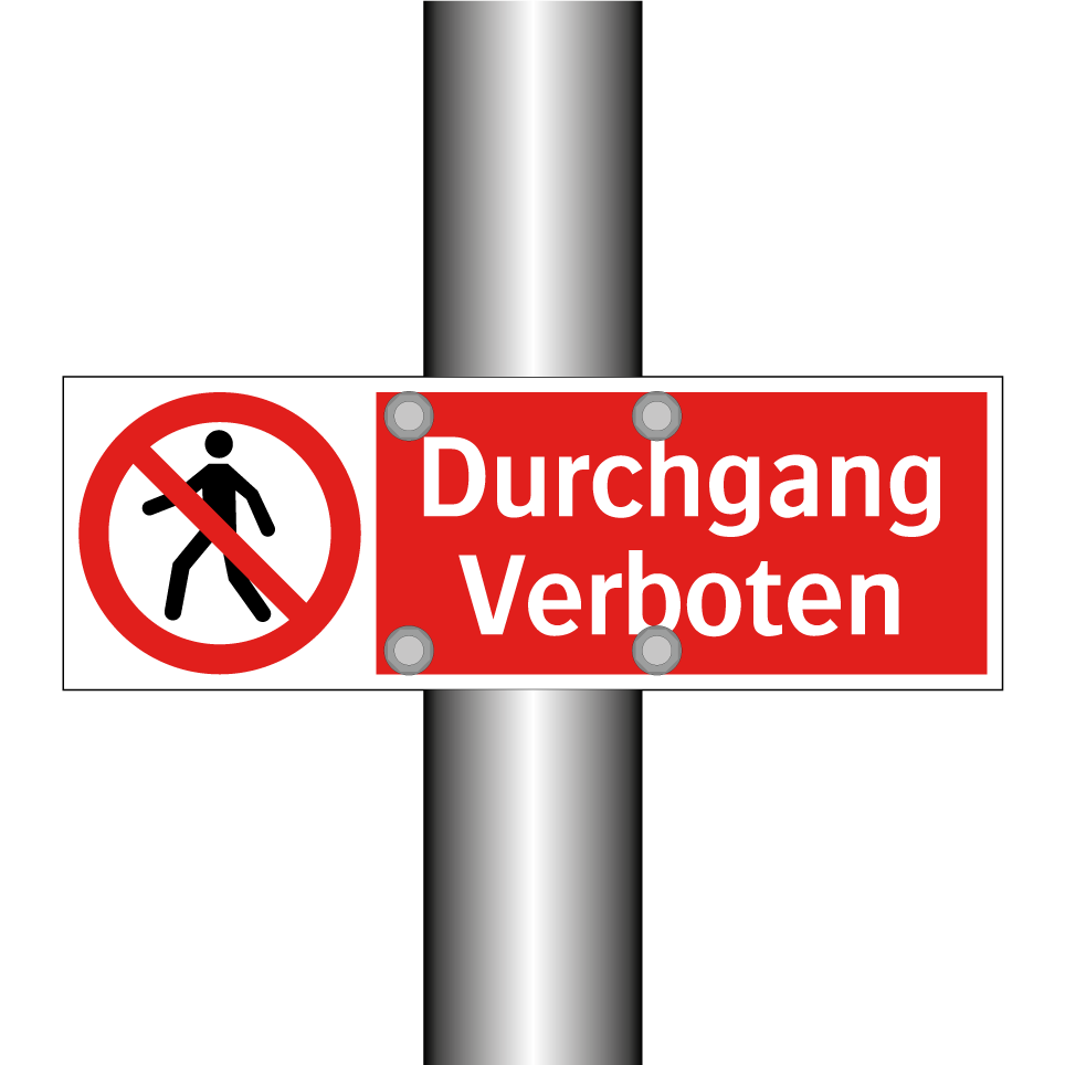 Durchgang Verboten