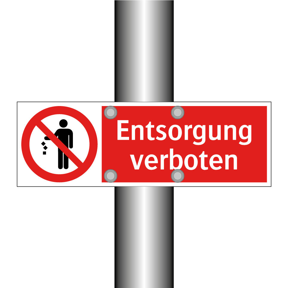 Entsorgung verboten