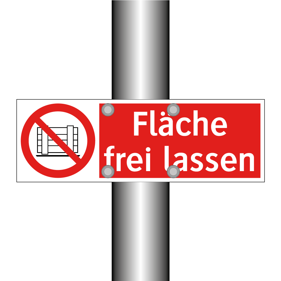 Fläche frei lassen