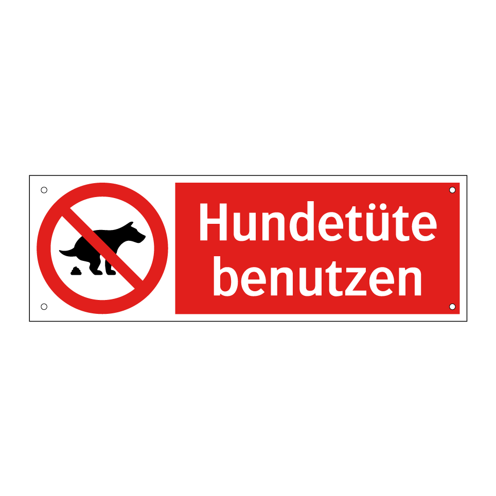 Hundetüte benutzen