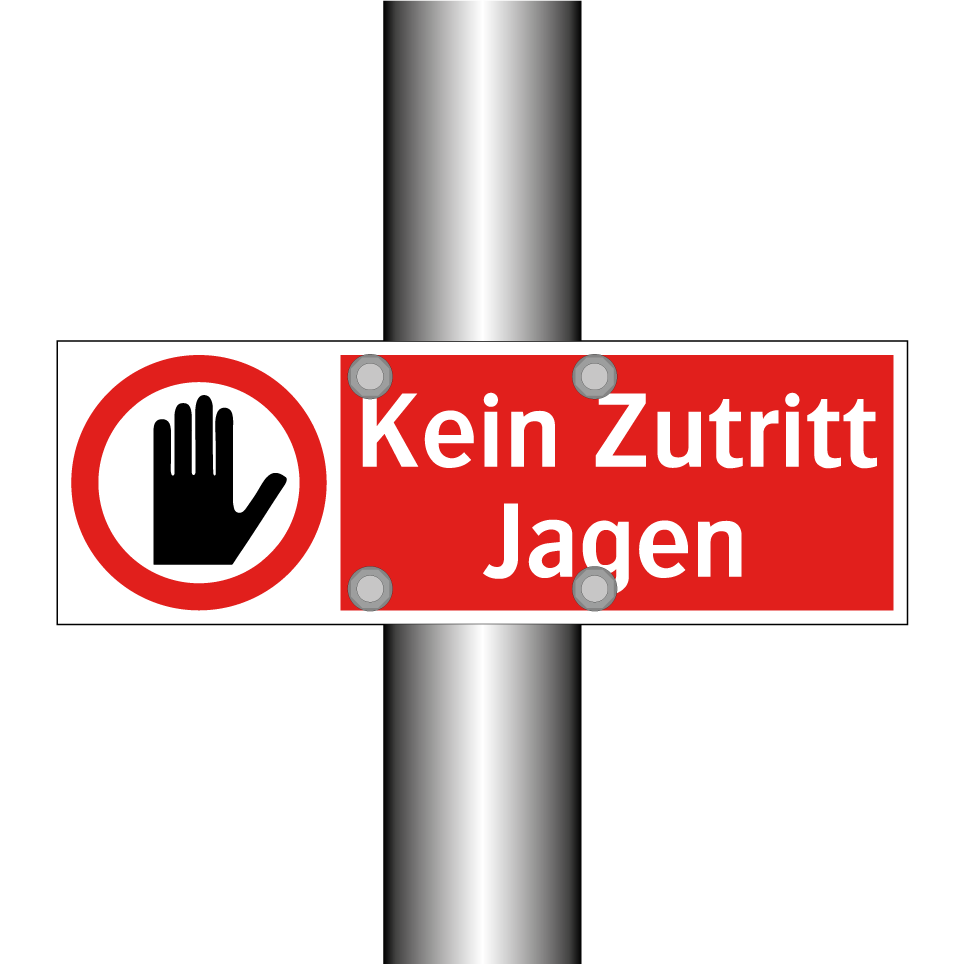 Kein Zutritt Jagen