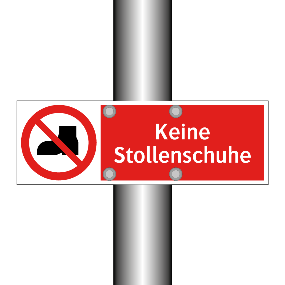 Keine Stollenschuhe