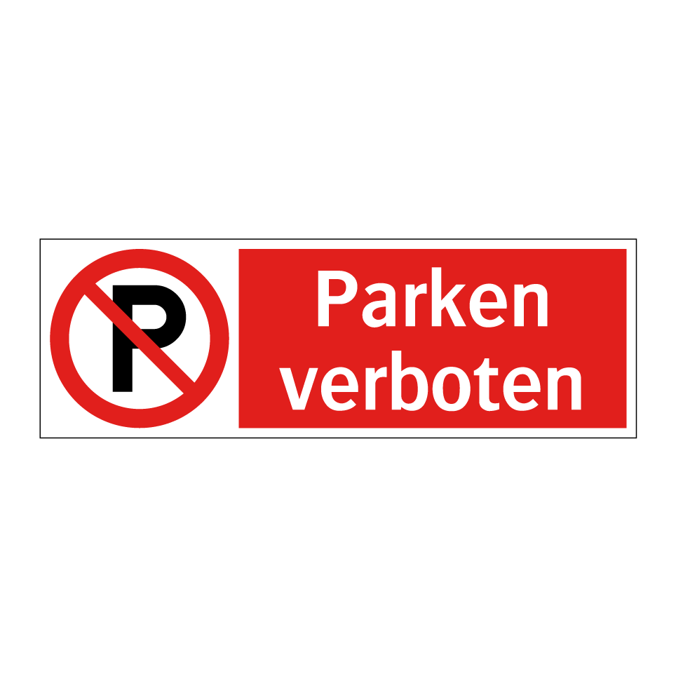 Parken verboten