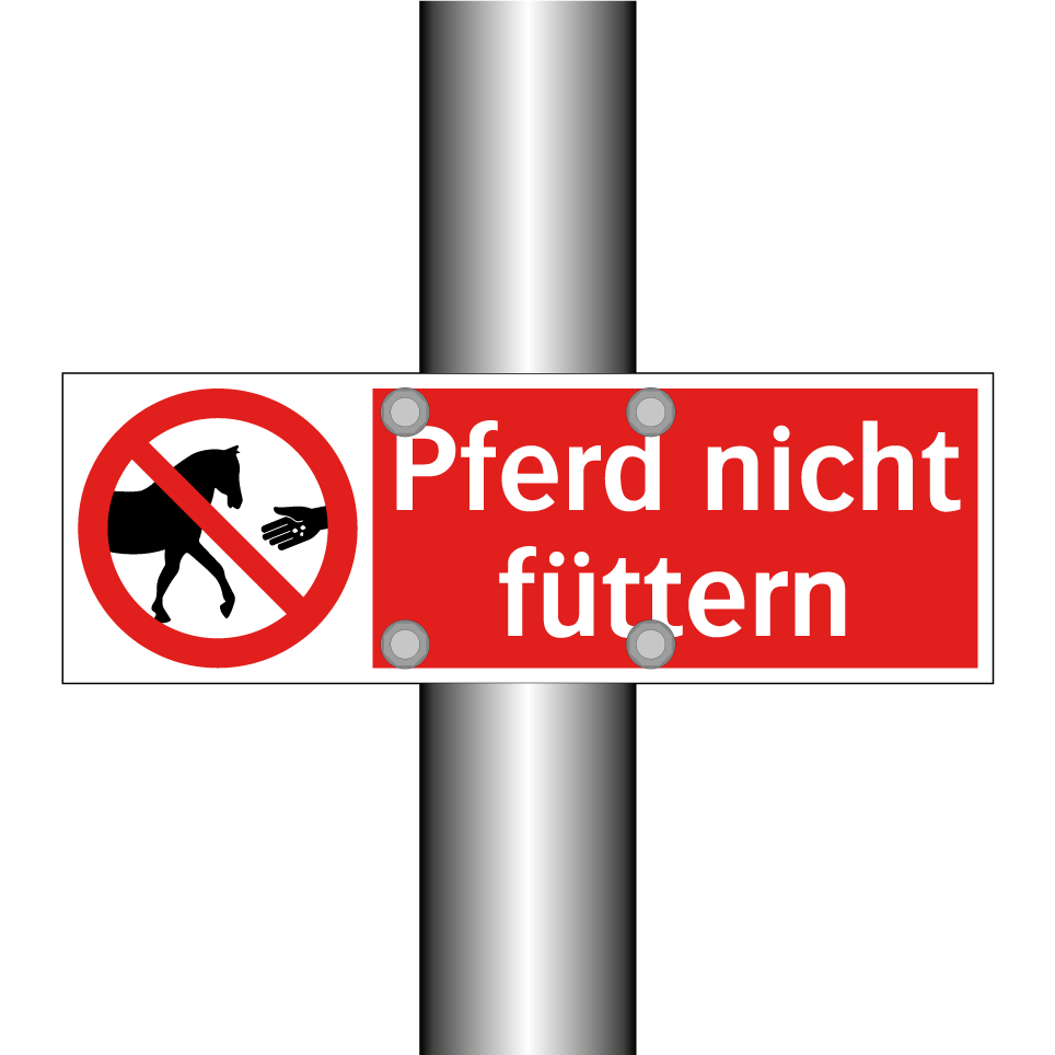 Pferd nicht füttern