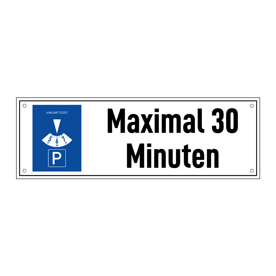 Maximal 30 Minuten
