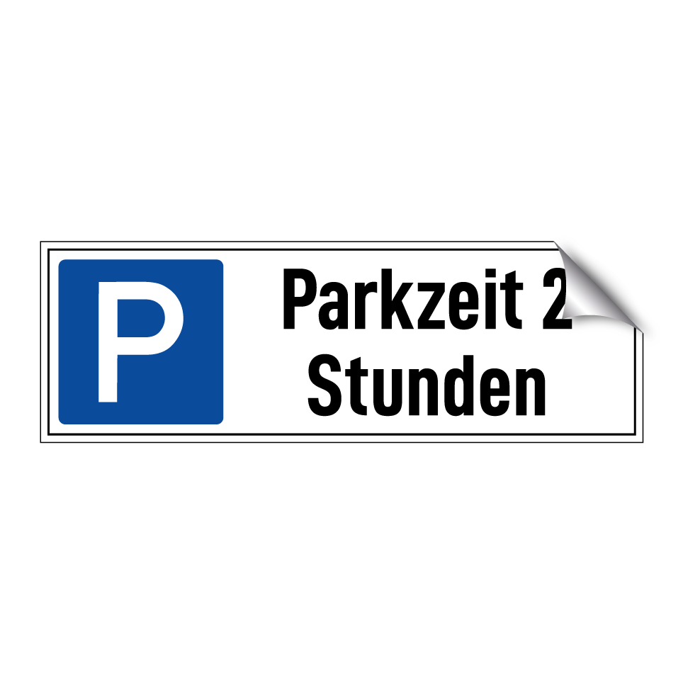 Parkzeit 2 Stunden