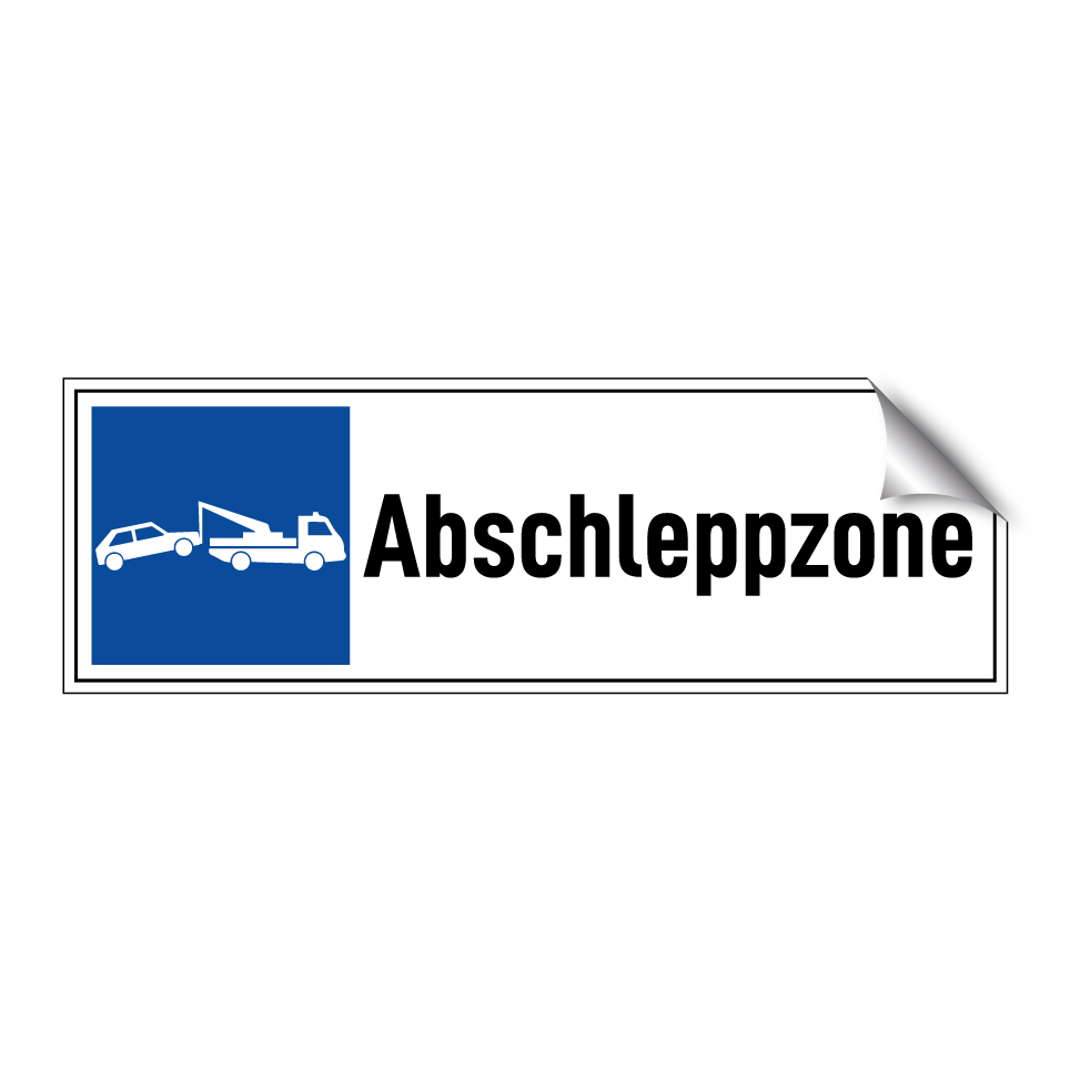 Abschleppzone