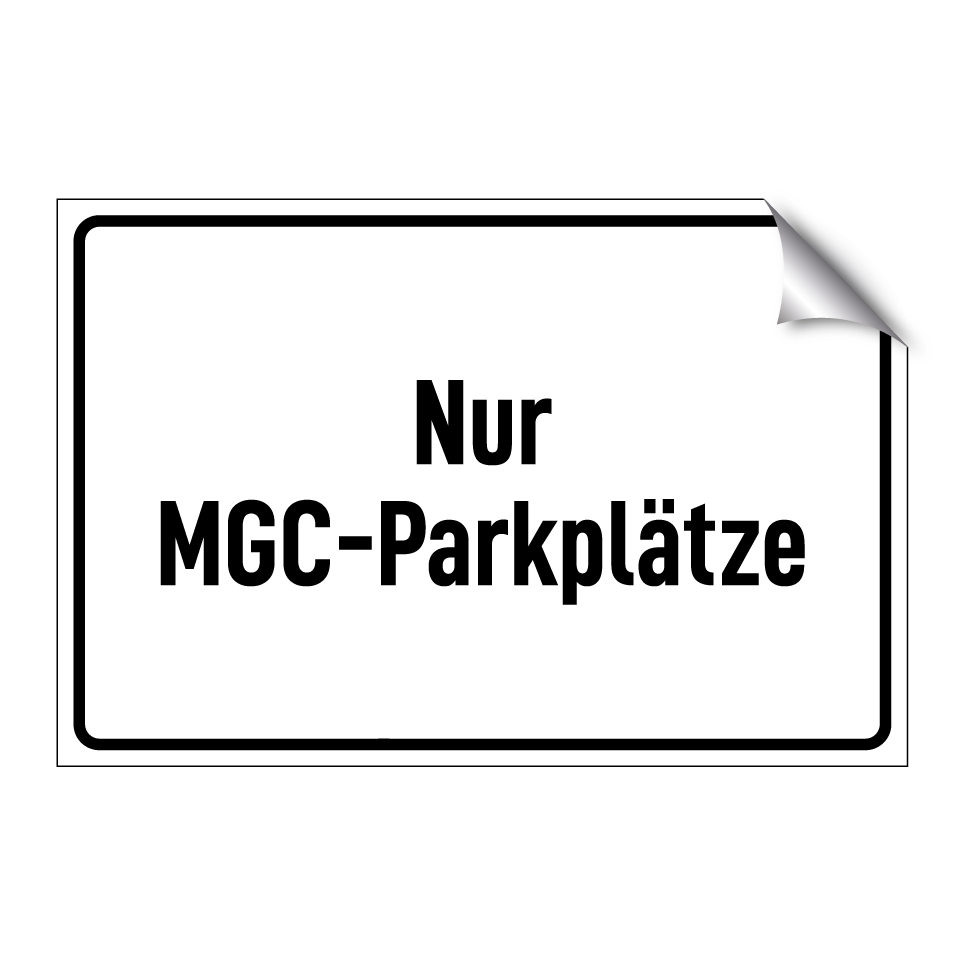 Nur MGC-Parkplätze
