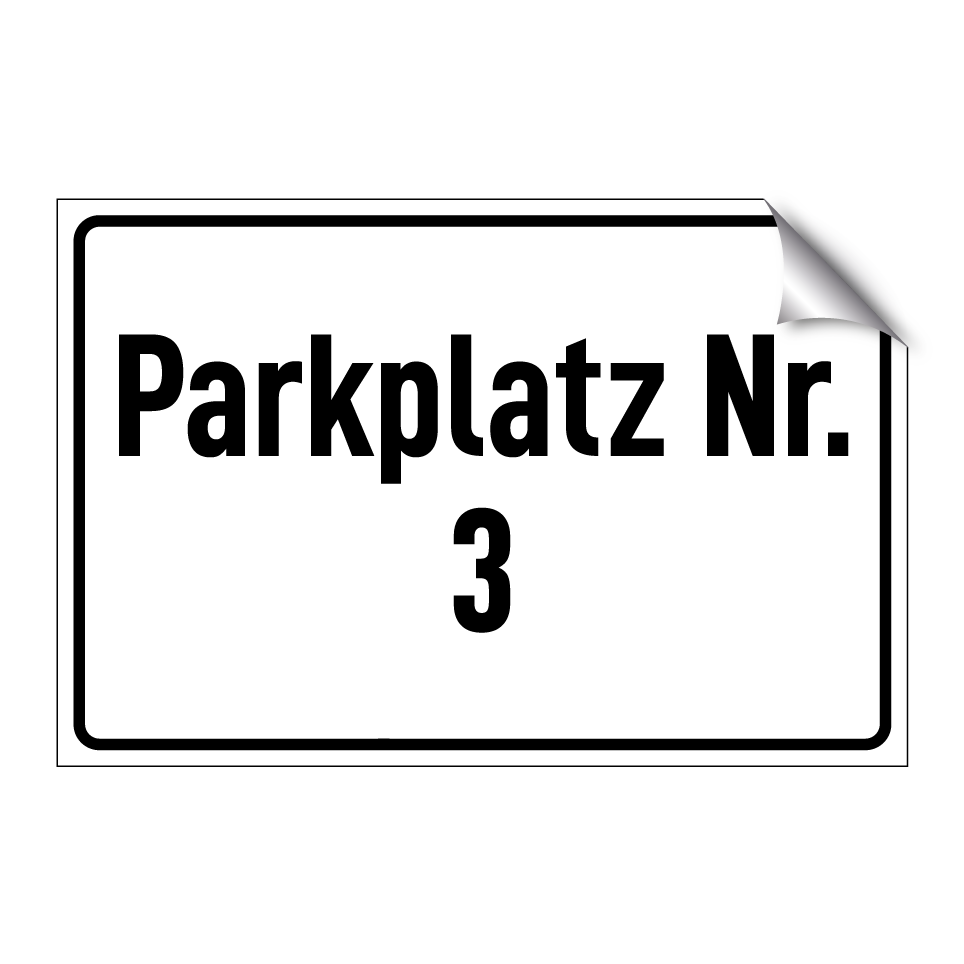 Parkplatz Nr. 3