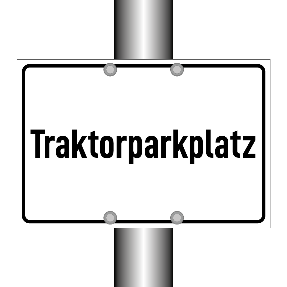 Traktorparkplatz