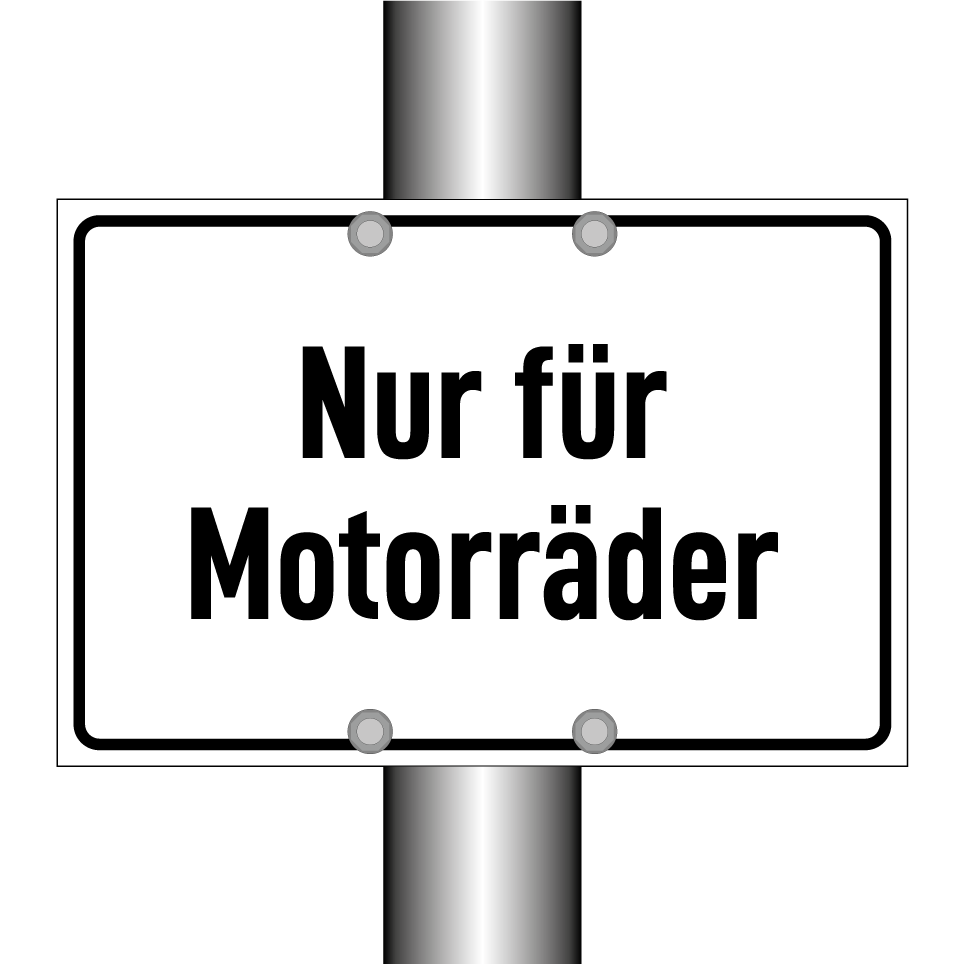 Nur für Motorräder