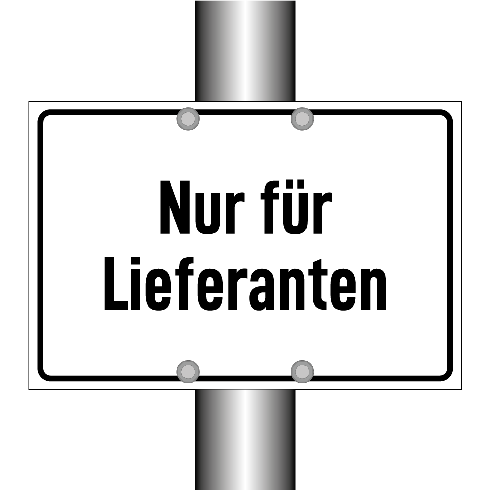 Nur für Lieferanten
