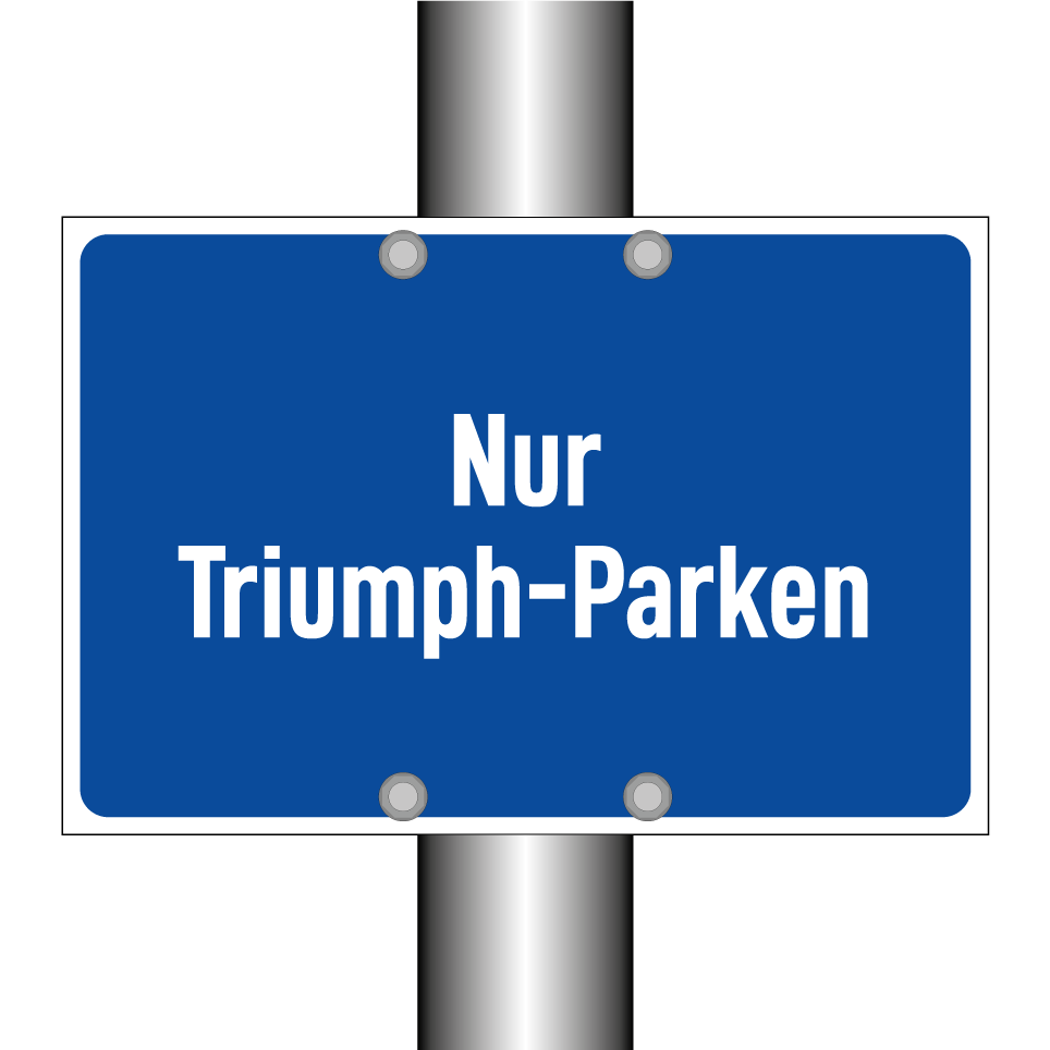Nur Triumph-Parken