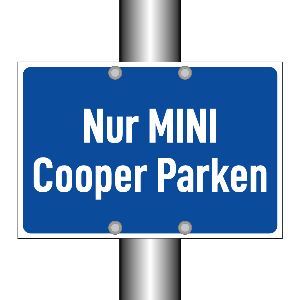 Nur MINI Cooper Parken