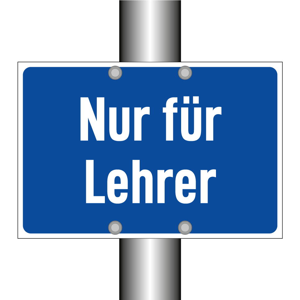 Nur für Lehrer