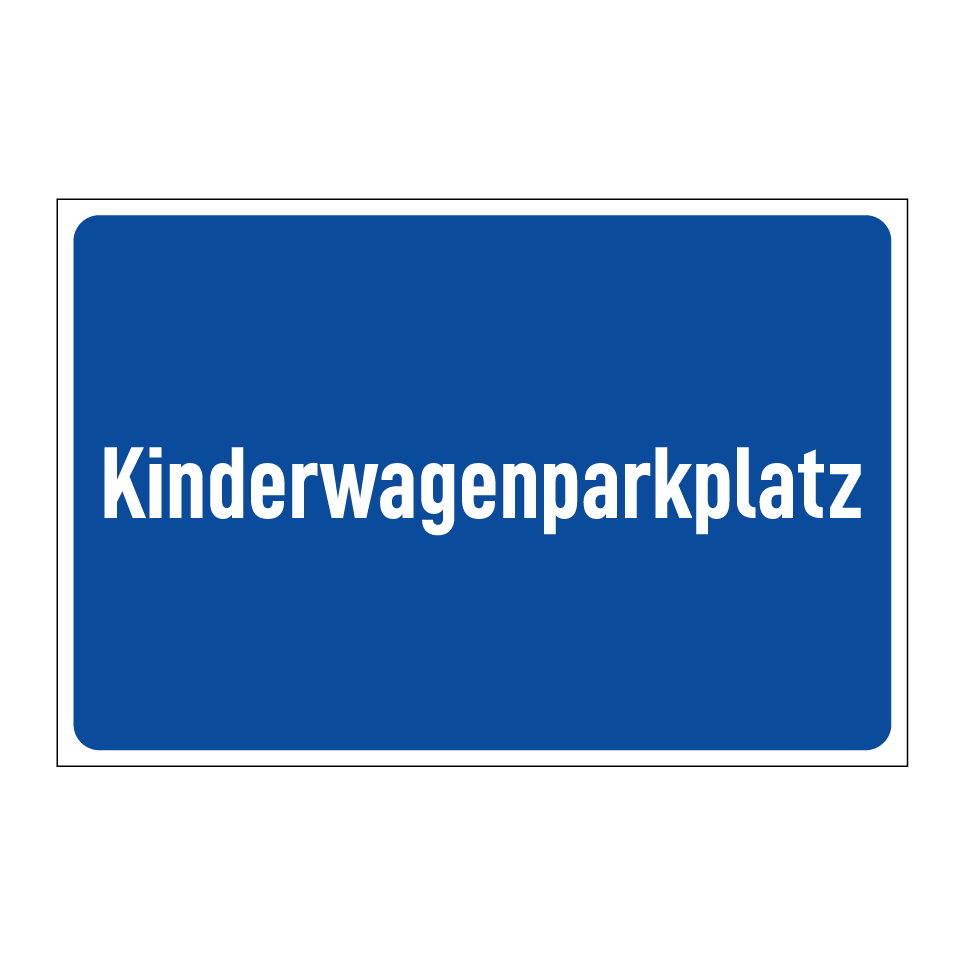 Kinderwagenparkplatz