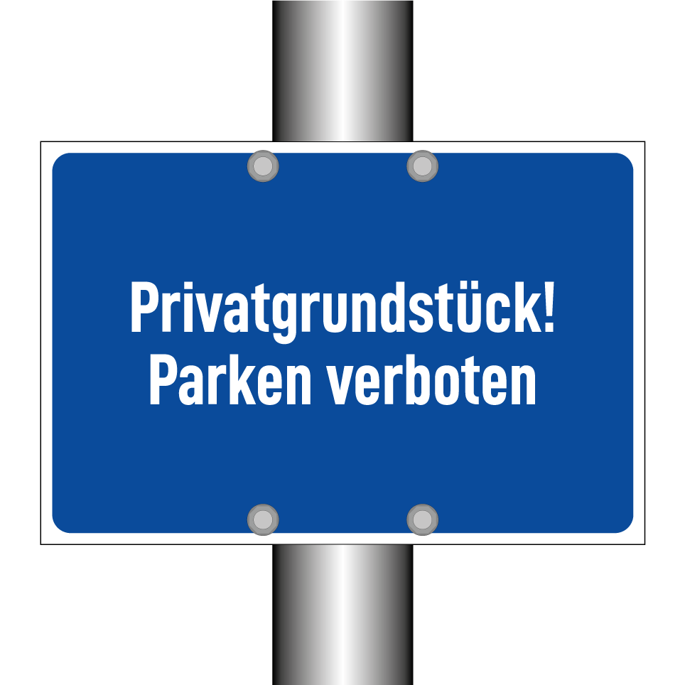 Privatgrundstück! Parken verboten