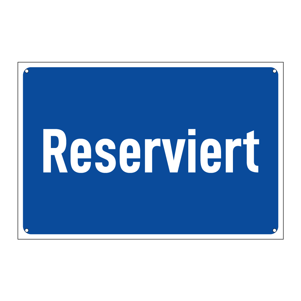 Reserviert