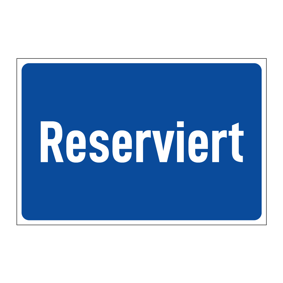 Reserviert