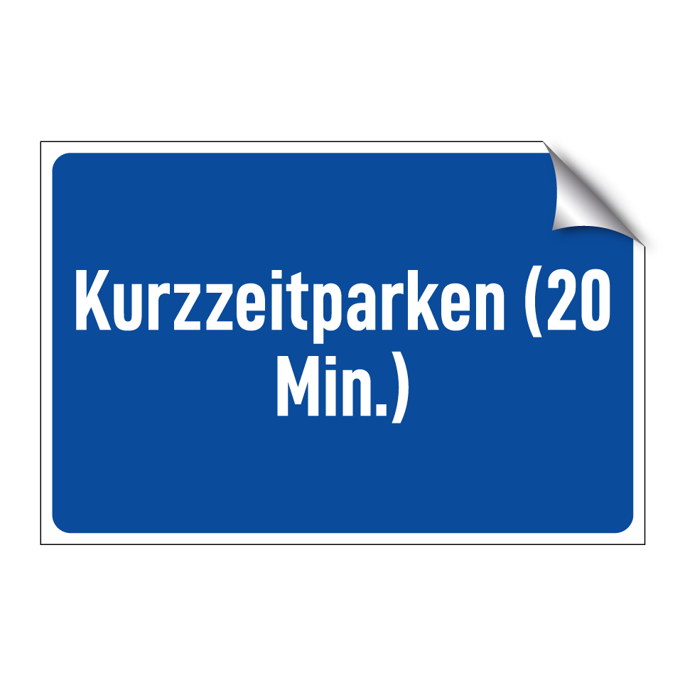 Kurzzeitparken (20 Min.)