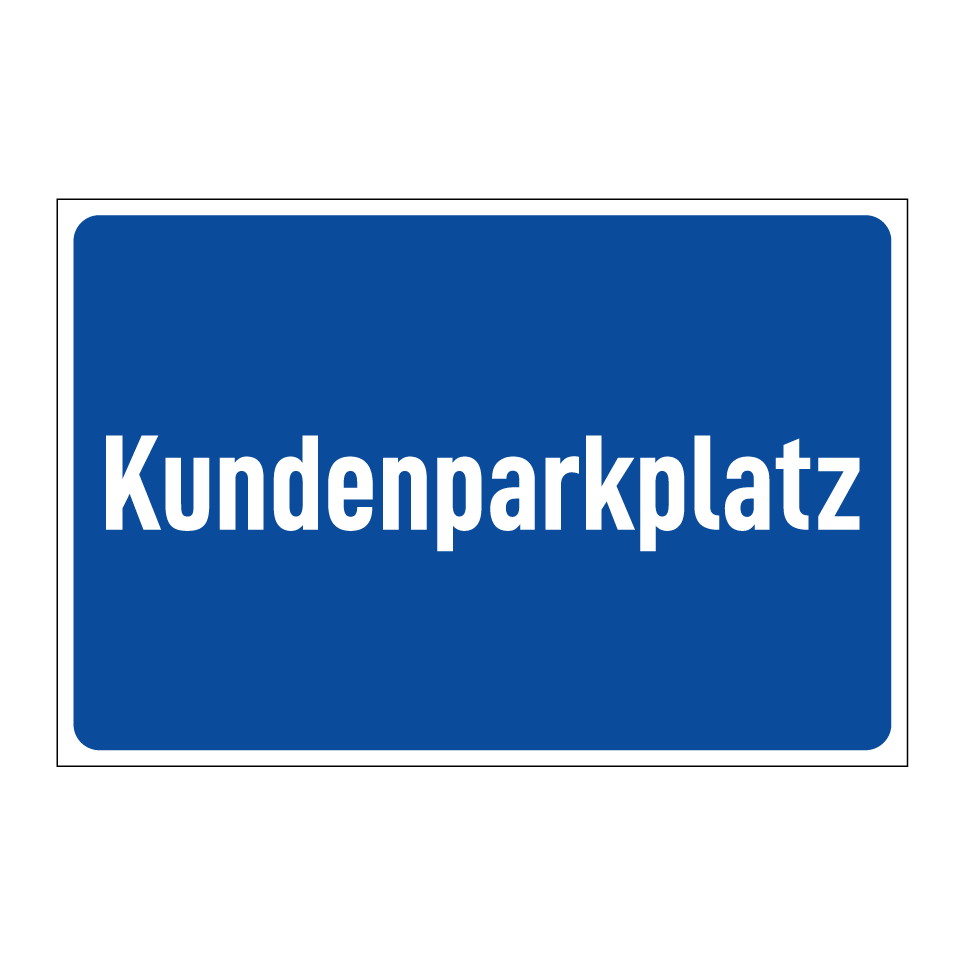 Kundenparkplatz