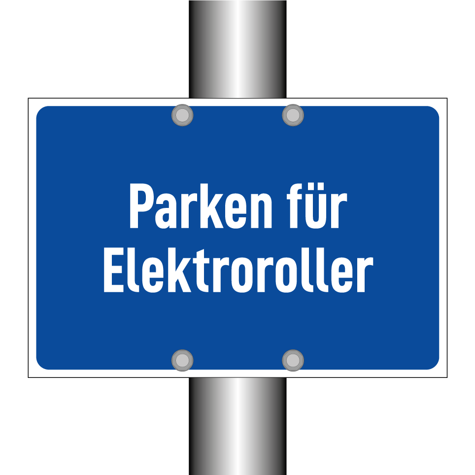 Parken für Elektroroller
