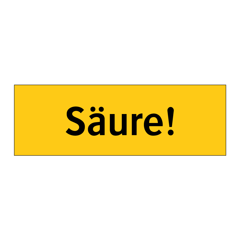 Säure!