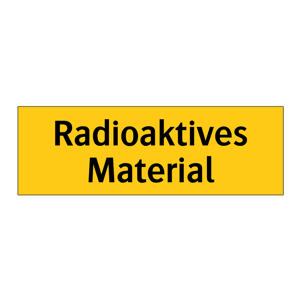 Radioaktives Material