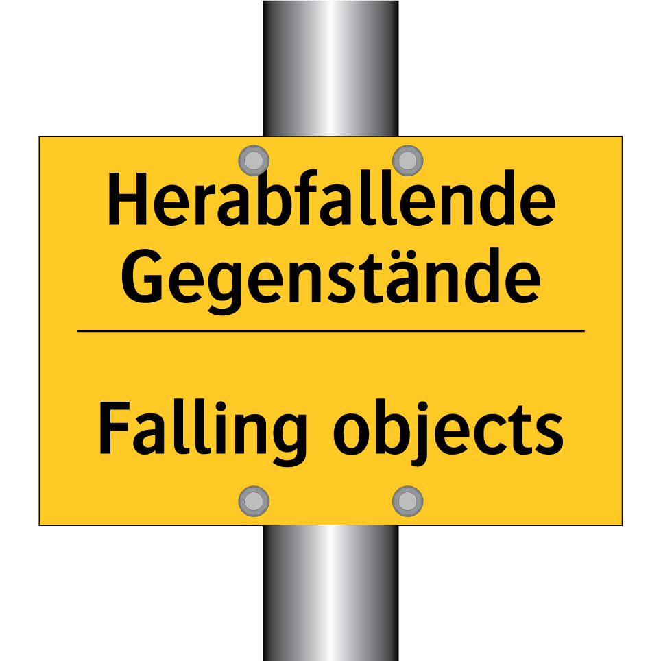 Herabfallende Gegenstände - Falling objects