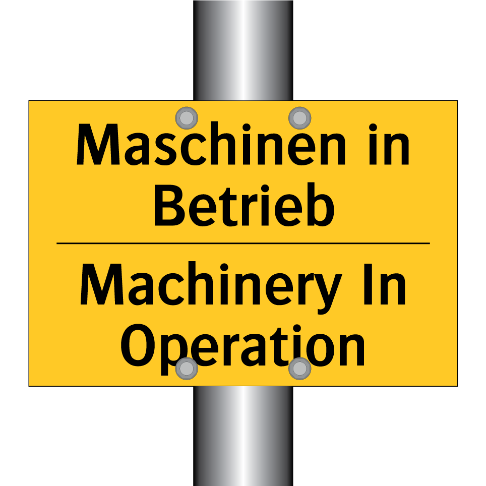 Maschinen in Betrieb - Machinery In Operation
