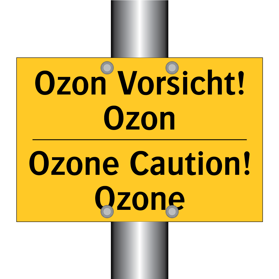Ozon Vorsicht! Ozon - Ozone Caution! Ozone